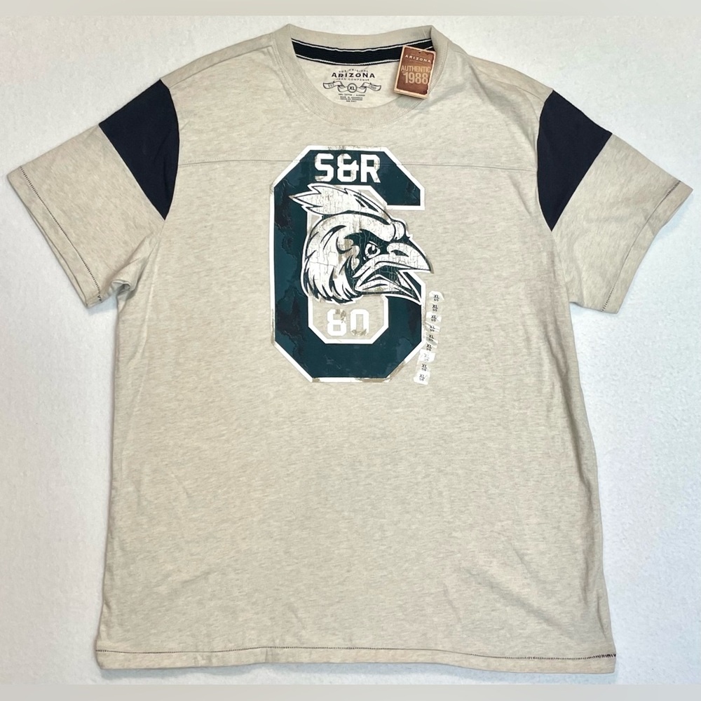 The Original Arizona Jean Company Est. 1988 S&R 80 Rooster Men’s Tshirt Size XL